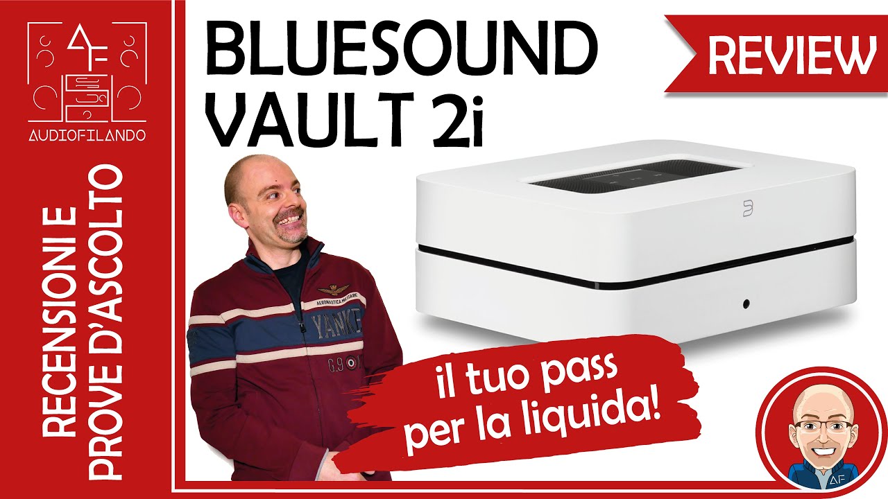 Bluesound Vault 2i - Streamer e CD Ripper - La tua porta d'ingresso alla musica liquida!