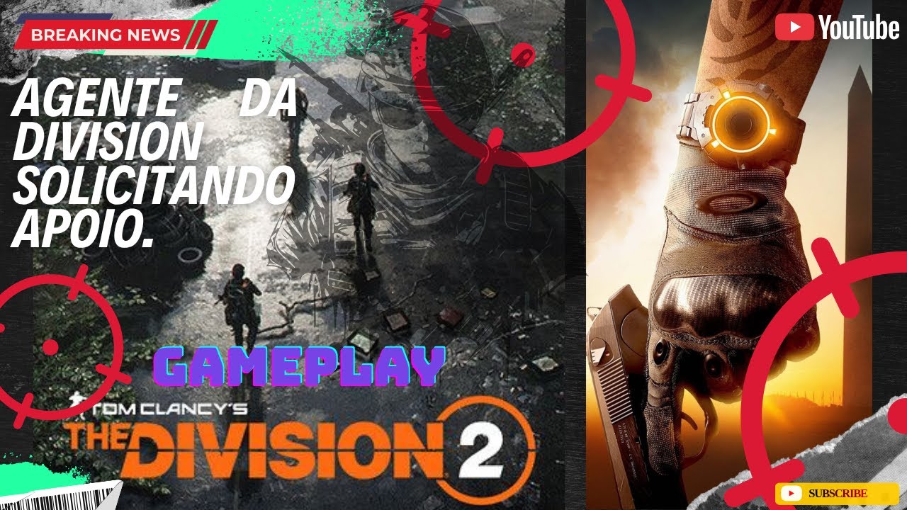 LIVE ON 🔴❕ THE DIVISION 2 - CONCLUINDO MISSÃO SECUNDARIA NO PENTAGONO (PC) EM 2026