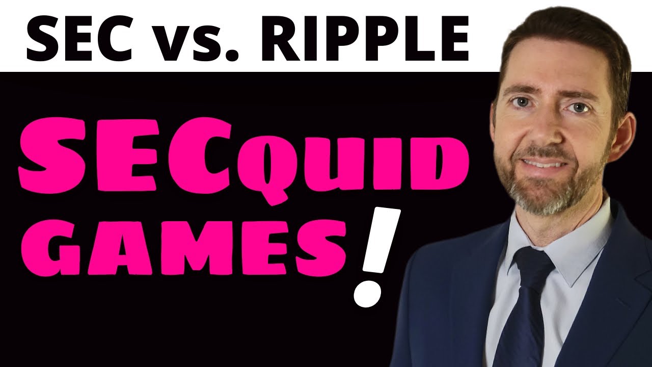 Ripple v. SEC: Squid Games! Many Motions! A Major Order - and 30k XRP Holders Ride Into the Case!