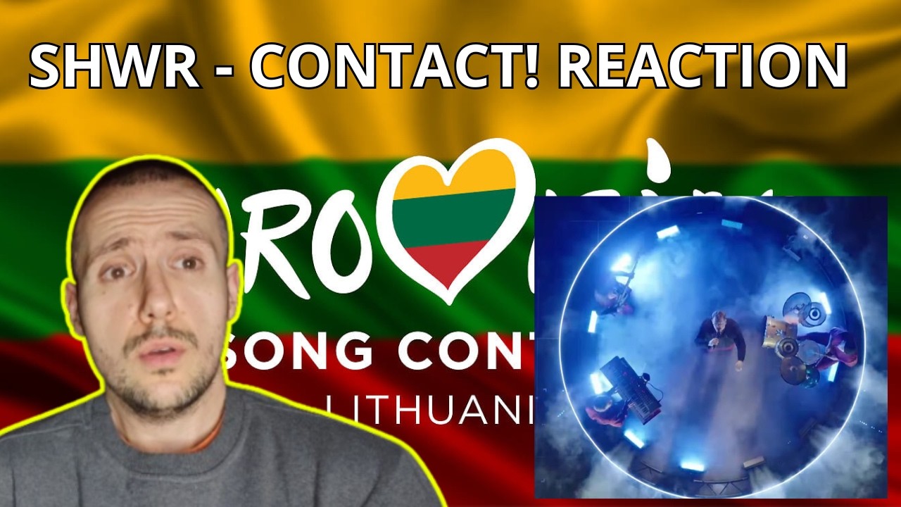 SHWR – Contact! Lithuania Eurovision 2026 reaction