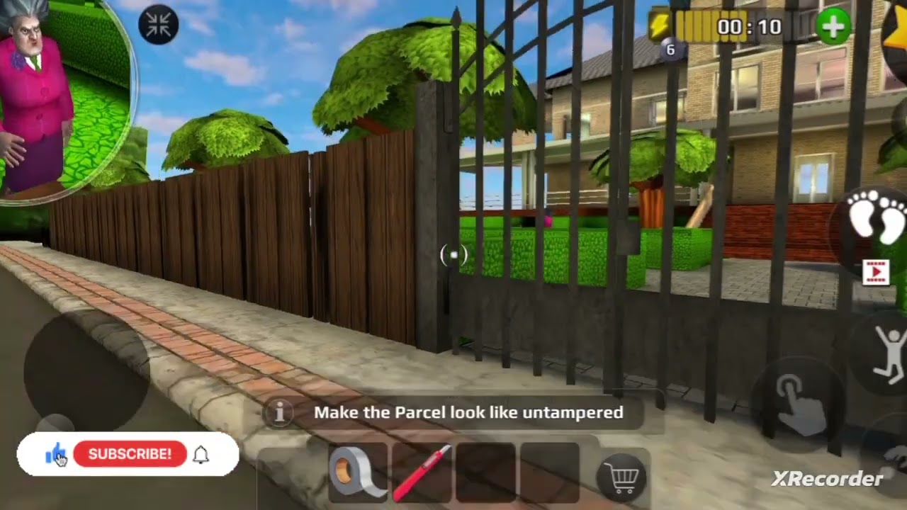 Scary teacher 3D prank video part 14)