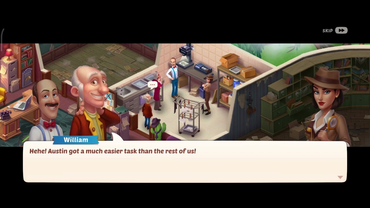 Homescapes (Version 7.3.1) - Part 217 - Area 37: Detective's Room - Day 4