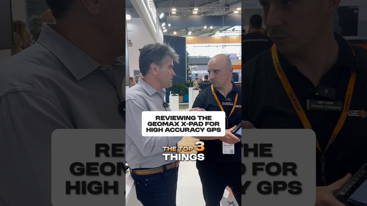 Geomax X-pad review for top 3 GPS uses. #gps #constructionequipment