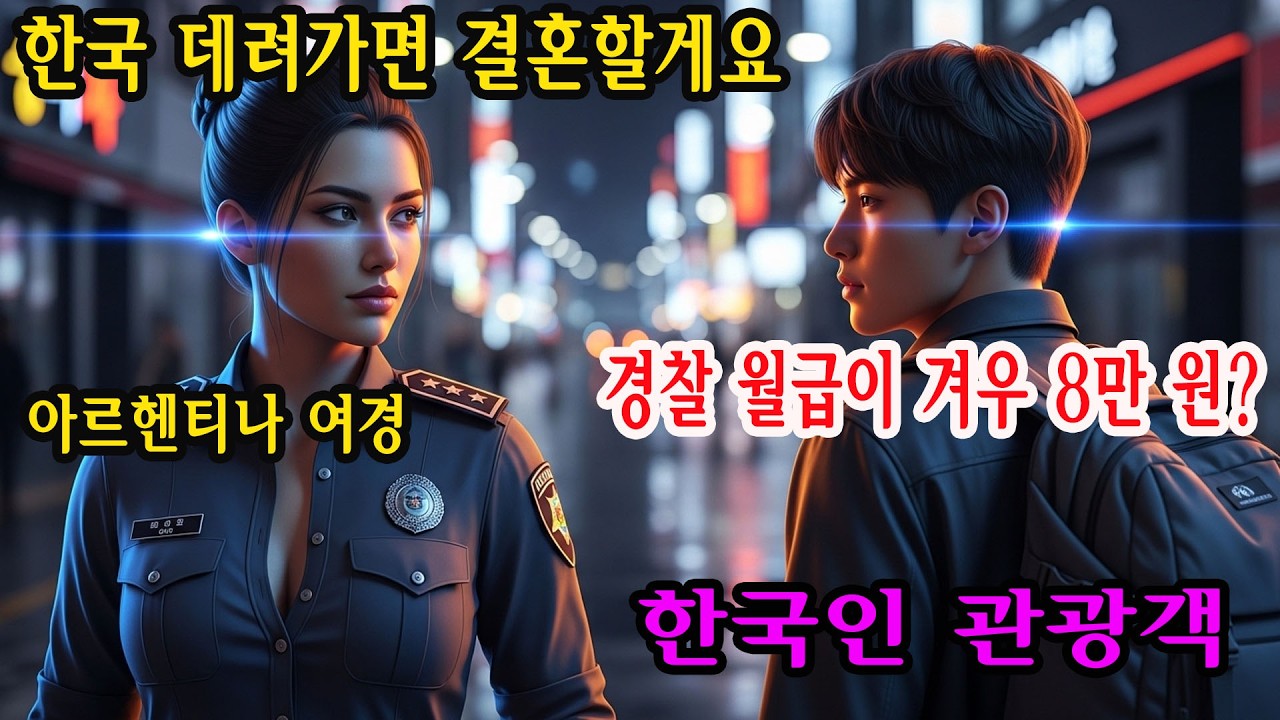 “월급이 고작 80만 원인 아르헨티나 여성 경찰이 모든 것을 걸고 한국으로 향했다. 한 한국인 남자에게 전부를 믿고 맡긴 그녀, 공항에서 부모가 눈물을 흘린 이유.”
