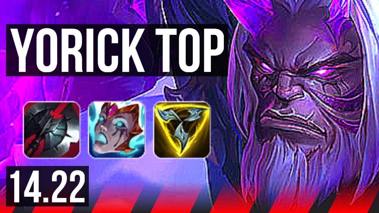 YORICK vs VOLIBEAR (TOP) | 6/1/8, 600+ games | KR Diamond | 14.22