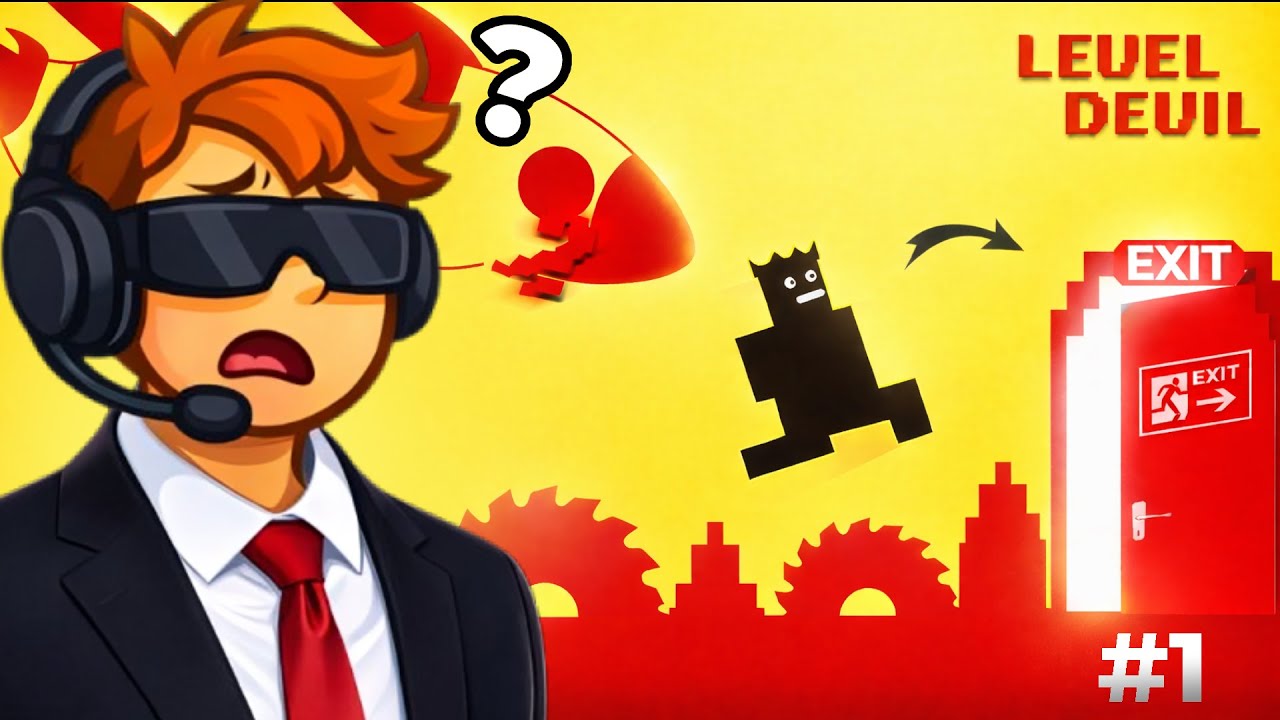 Playing The World’s Most Trolled Game 😭 (Level Devil)