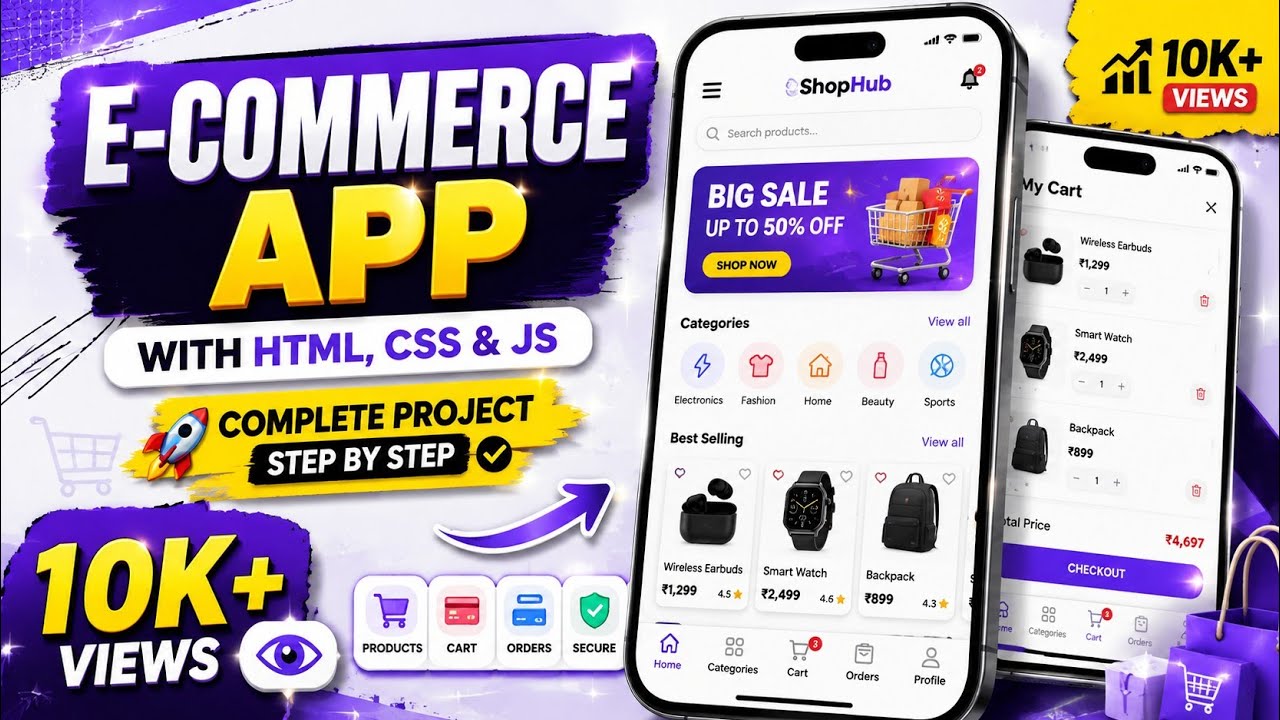 Build a Mobile E-Commerce Website with AI – No Coding | Free & Beginner-Friendly Tutorial