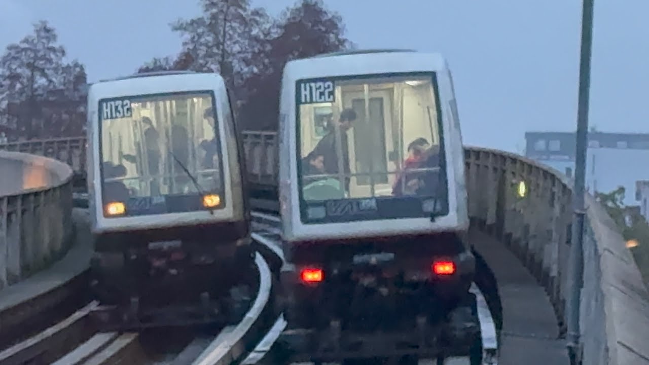 Vidéo [METRO] ligne 1 🟡 + bus + tramway 