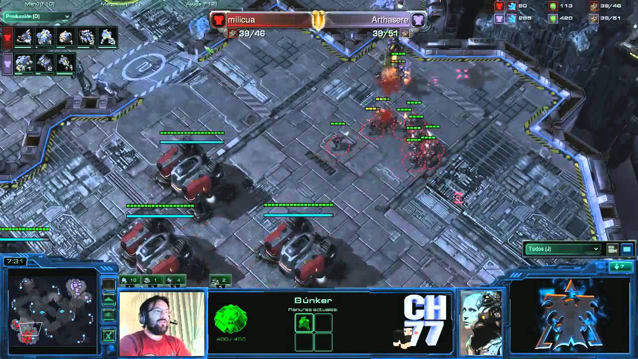 Starcraft 2 - Match of the Millenium - milicua vs Arthasere BO3 Partida 1