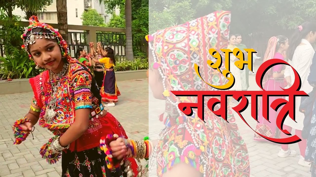 The BIGGEST Navratri Celebration At Amba School for Excellence 2024