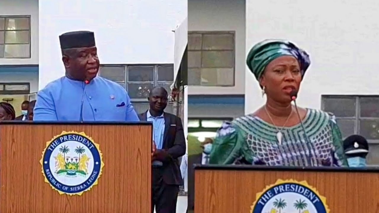 President Bio Cautioned First Lady Fatima Bio And The SLPP National Leadership