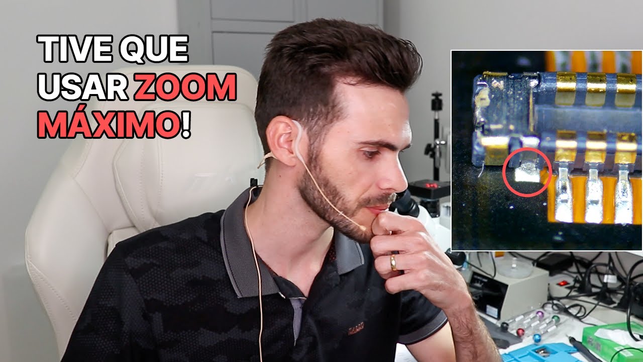 Redmi Note 8 Não Carrega: Descobri Algo que Só Apareceu no Microscópio!