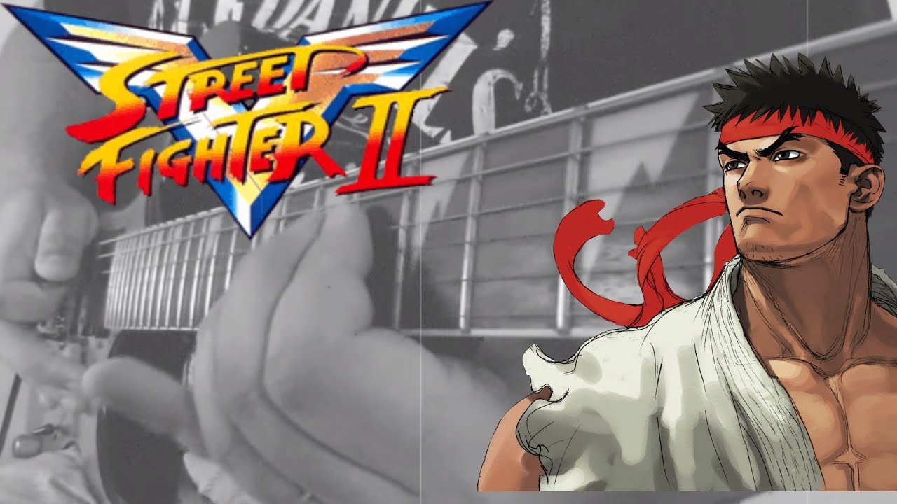 Street Fighter ll Victory / Hadouken Theme - Guitar Cover HD