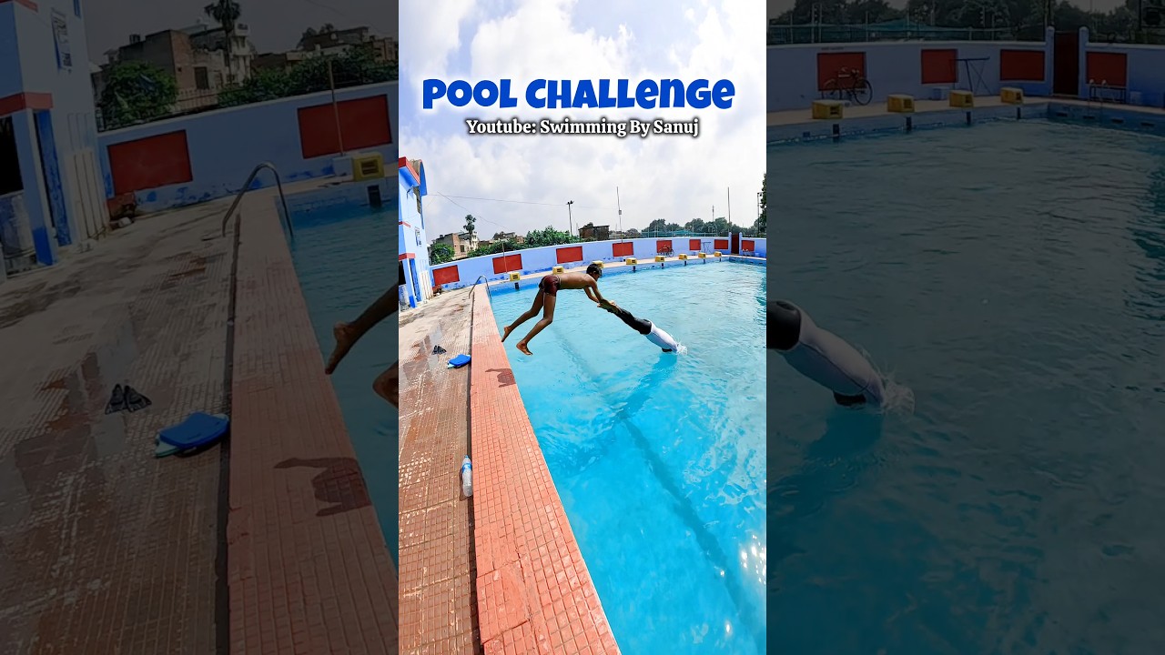 Swimming Pool Challenge - Duo Dive Challenge 🔥 