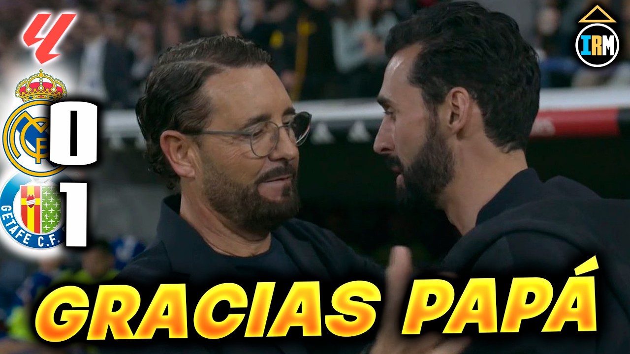 REAL MADRID 0-1 GETAFE: EL REAL MADRID HUMILLADO POR BORDALAS