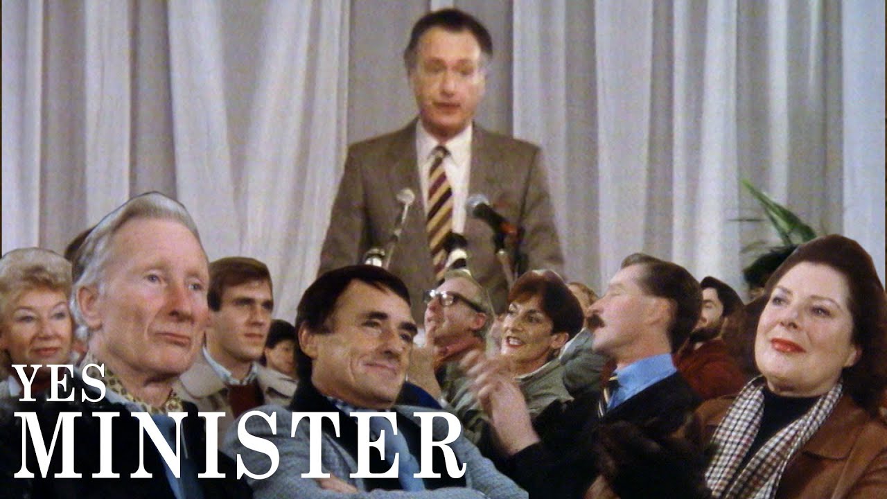 Hacker Defends the British Banger | Yes, Minister: 1984 Christmas Special | BBC Comedy Greats