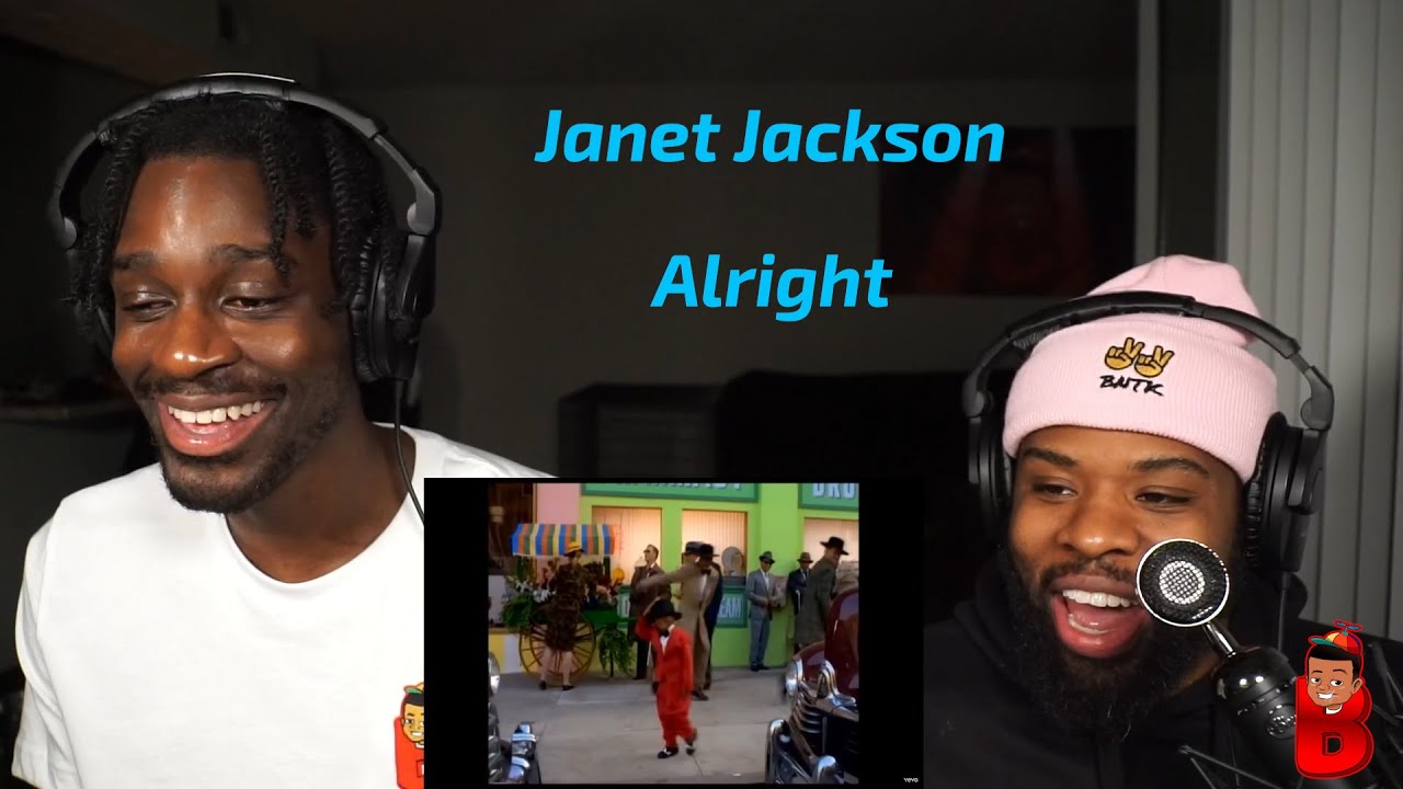 FIRST TIME reacting to Janet Jackson - Alright | Babanthekidd (Official Music Video)