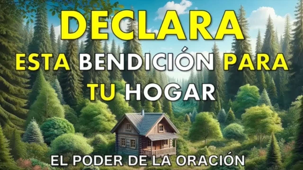 &iexcl;Mira como una oraci&oacute;n puede traer paz a tu hogar! | DECLARA ESTA BENDICI&Oacute;N PARA TU HOGAR #oracion
