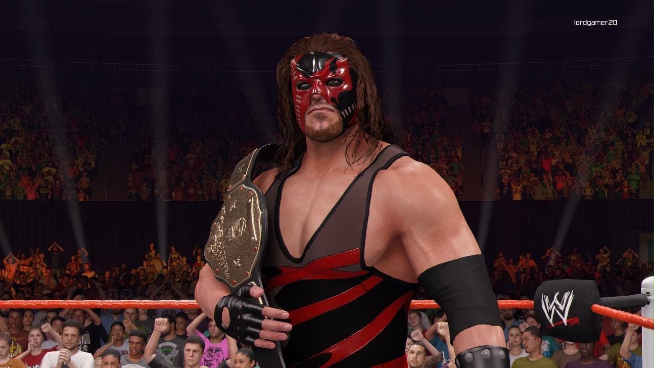 WWE 2K25 Kane vs Booker T World Heavy Weight Championship Match Raw 2002