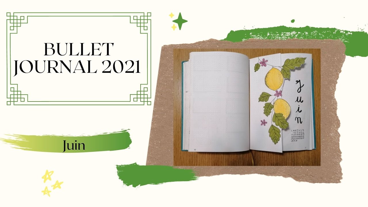 Bullet Journal Juin 2021 | Plan with me