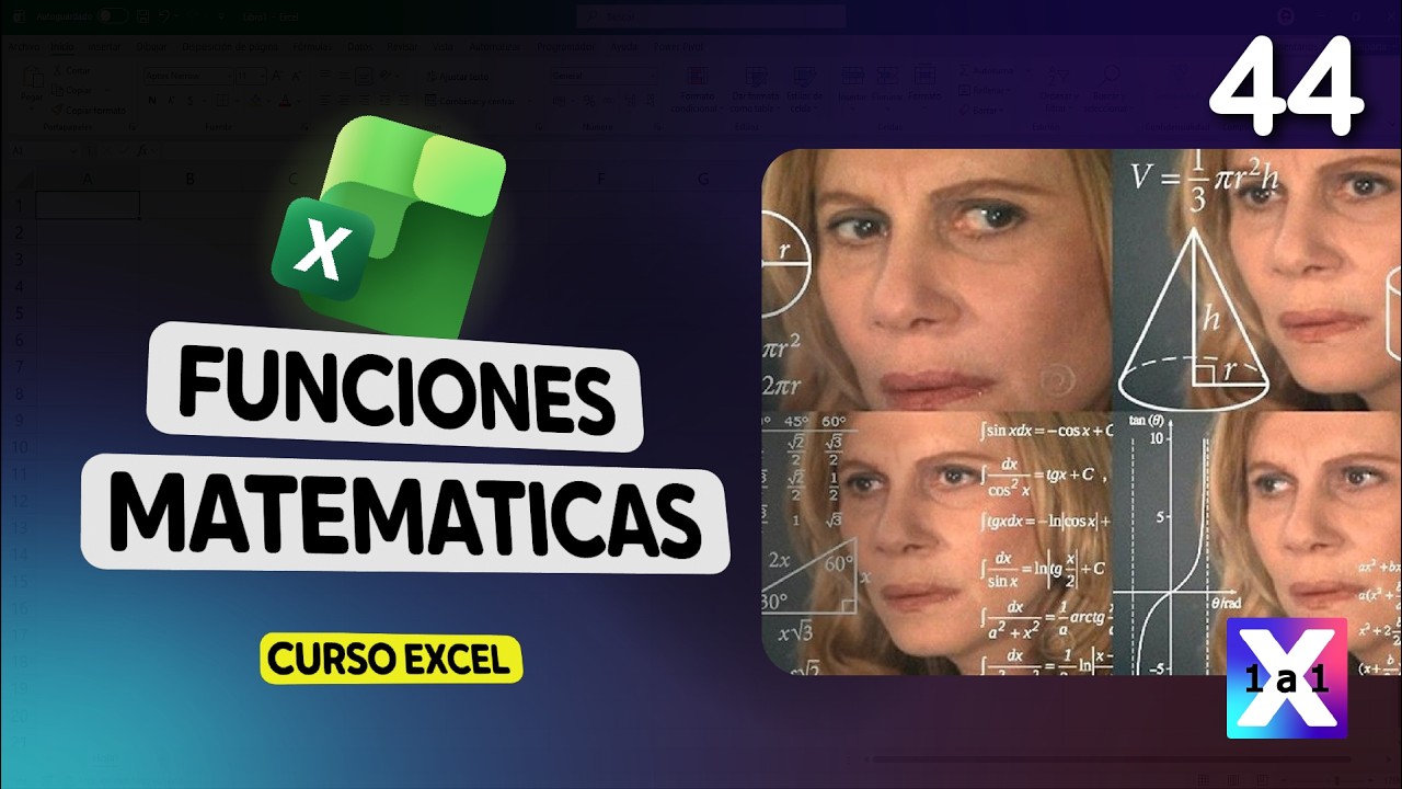 44 | Funciones matemáticas Rápidas en Excel que debes dominar - 👑Curso Premium 2026
