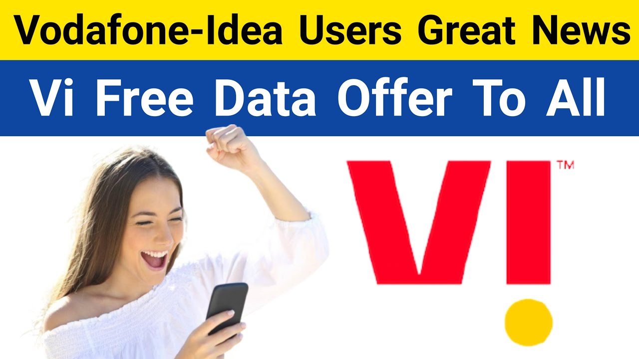 Vi Free Data Offer 2021 | Vodafone Idea Free Data Offer | Vi Unlimited Data Trick