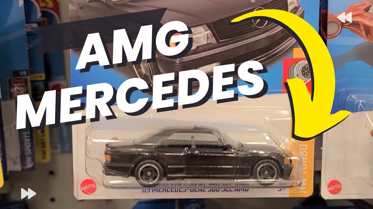 HUNTING FOR THE HOT WHEELS AMG MERCEDES