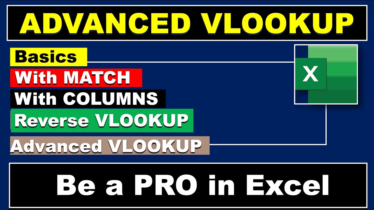Расширенная функция VLOOKUP в Excel / Excel