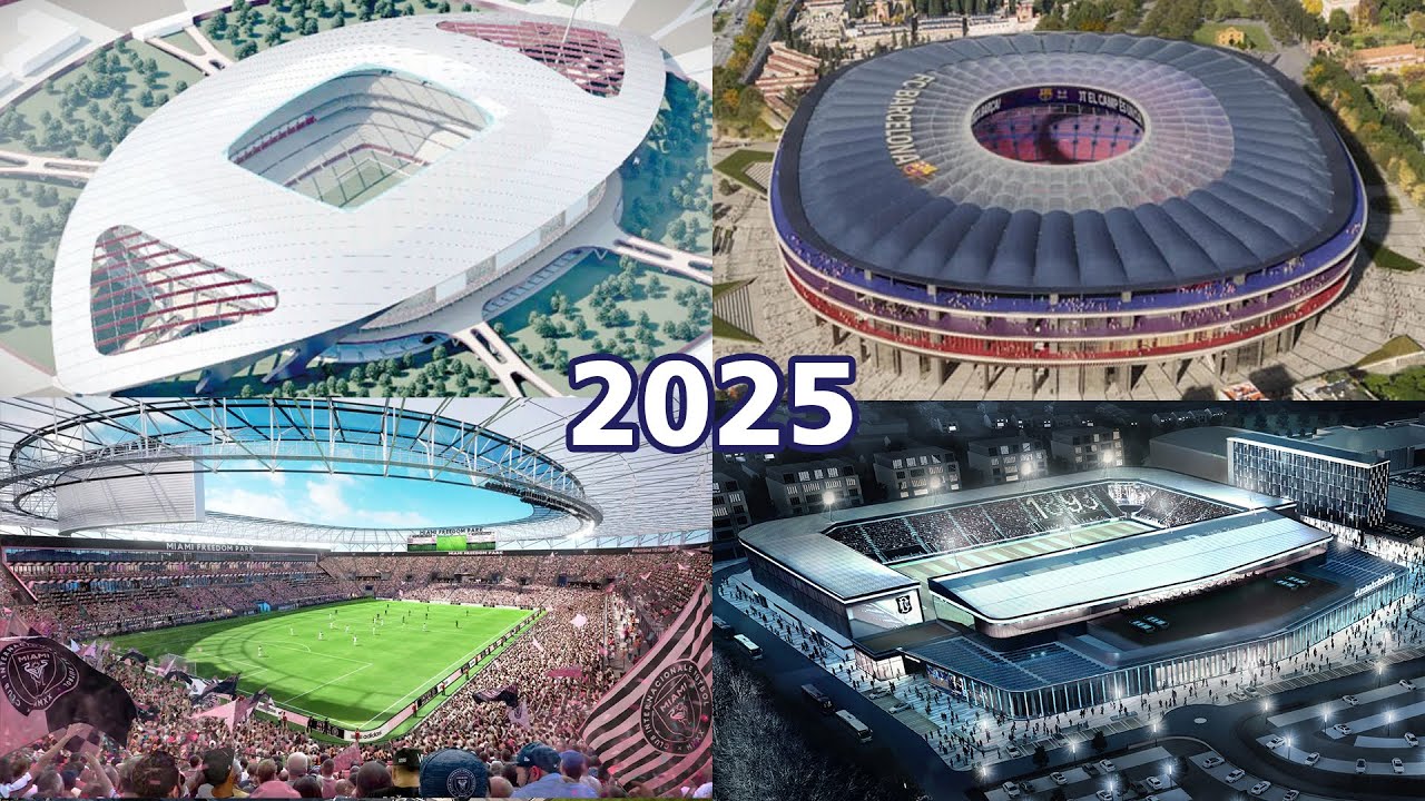 New Football Stadiums Opening in 2025 | TFC Stadiums