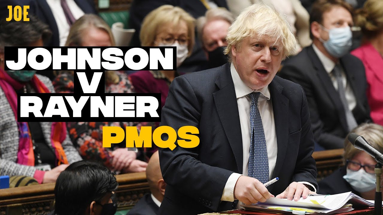 PMQs: Angela Rayner tells Boris Johnson to brush his hair
