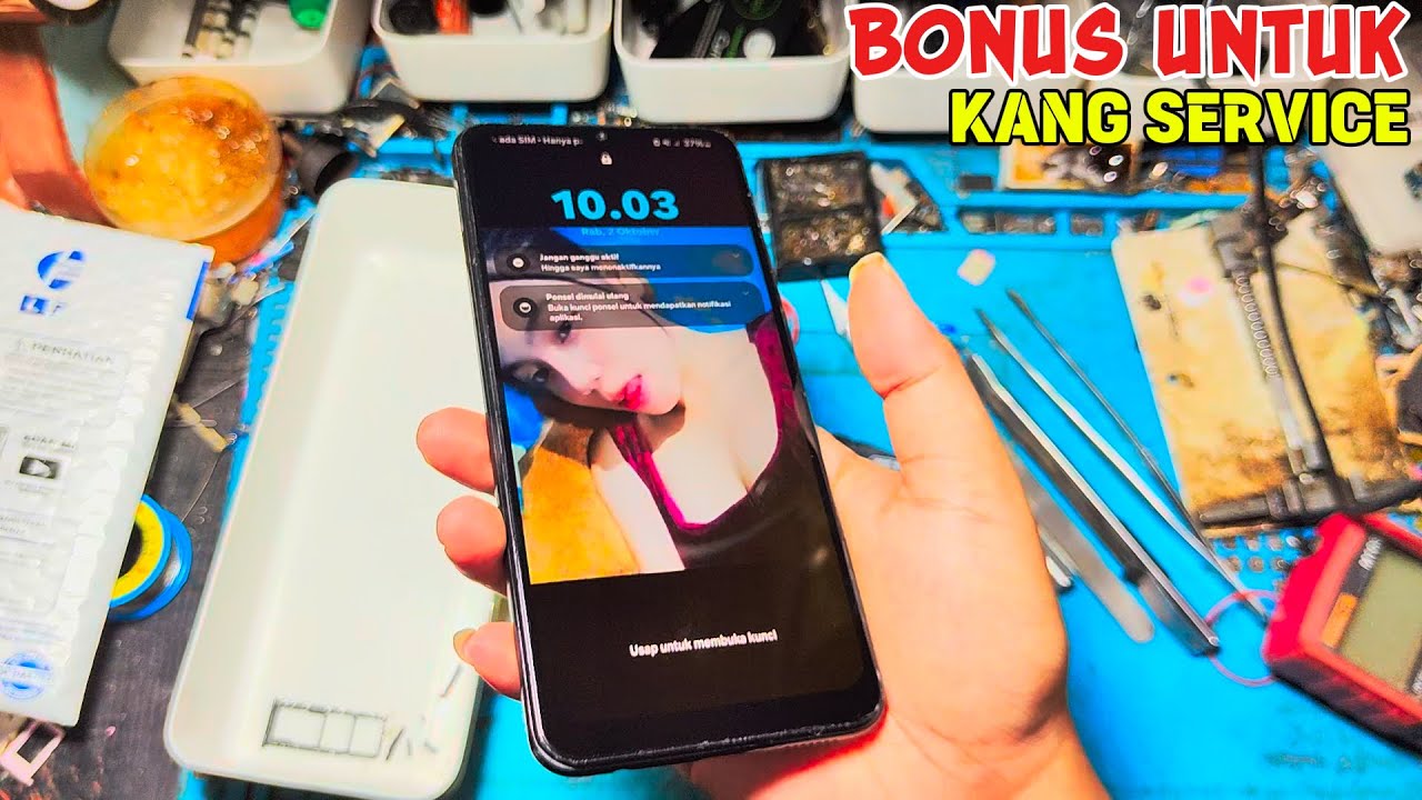 REVIEW LCD LF DI SAMSUNG A045 | TINGKAT PRESISINYA BEGINI GESS