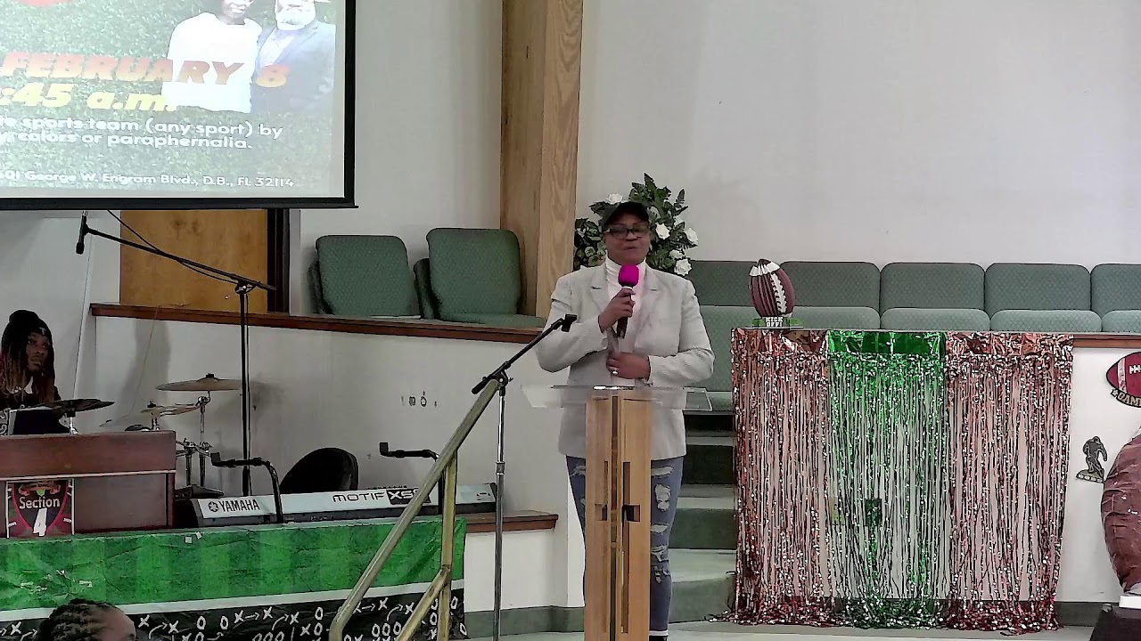 Pastor Zannie Mcneil: Leaving Everthing On The Field