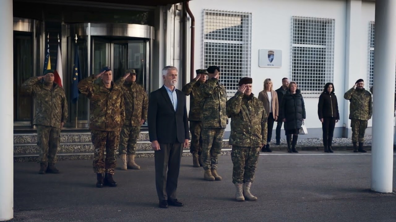 Visit of the Czech President to EUFOR