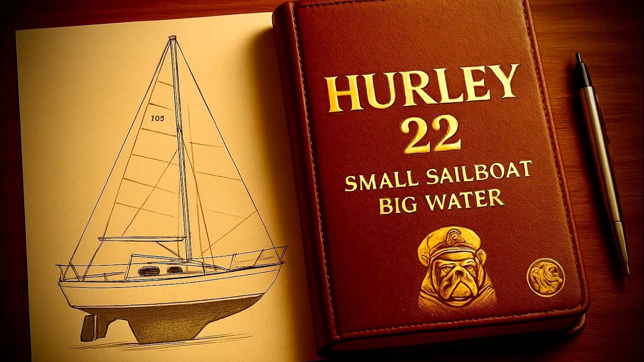 HURLEY 22-BEST SAILBOAT FOR ROUGH WATER-SMALL BLUEWATER SAILBOAT-HISTORY & REVIEW-ICON SOLO SAILBOAT