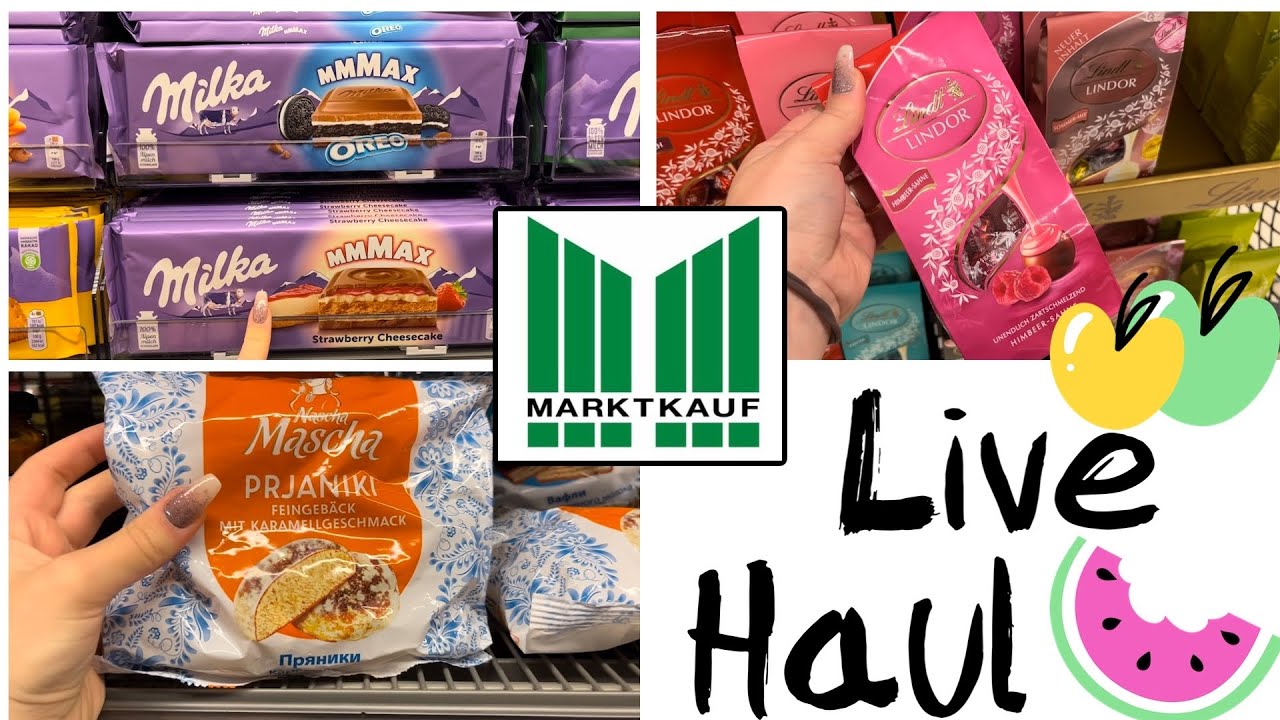FOOD Live Haul 🛍 // MARKTKAUF 🍫 // alinaBerry