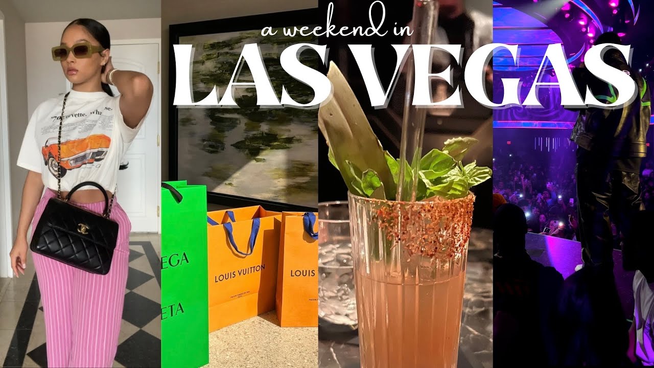 LAS VEGAS VLOG: crazy weekend in Vegas + clubs + shopping + concerts + restaurants in Vegas