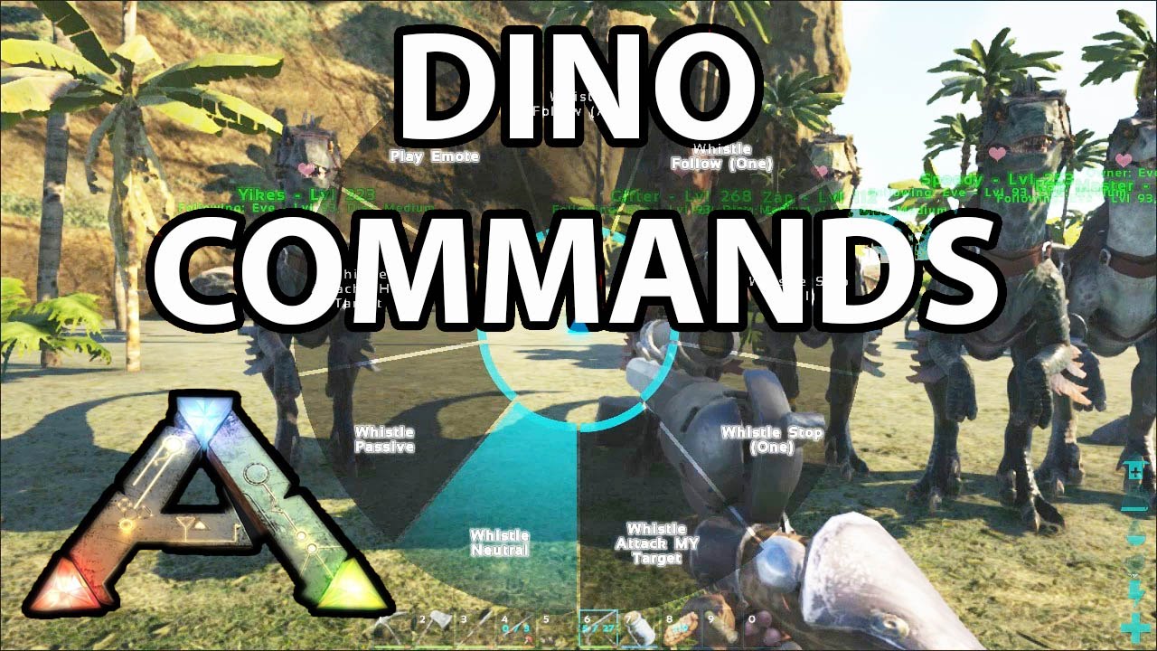 Как управлять динозаврами в Ark Survival Evolved