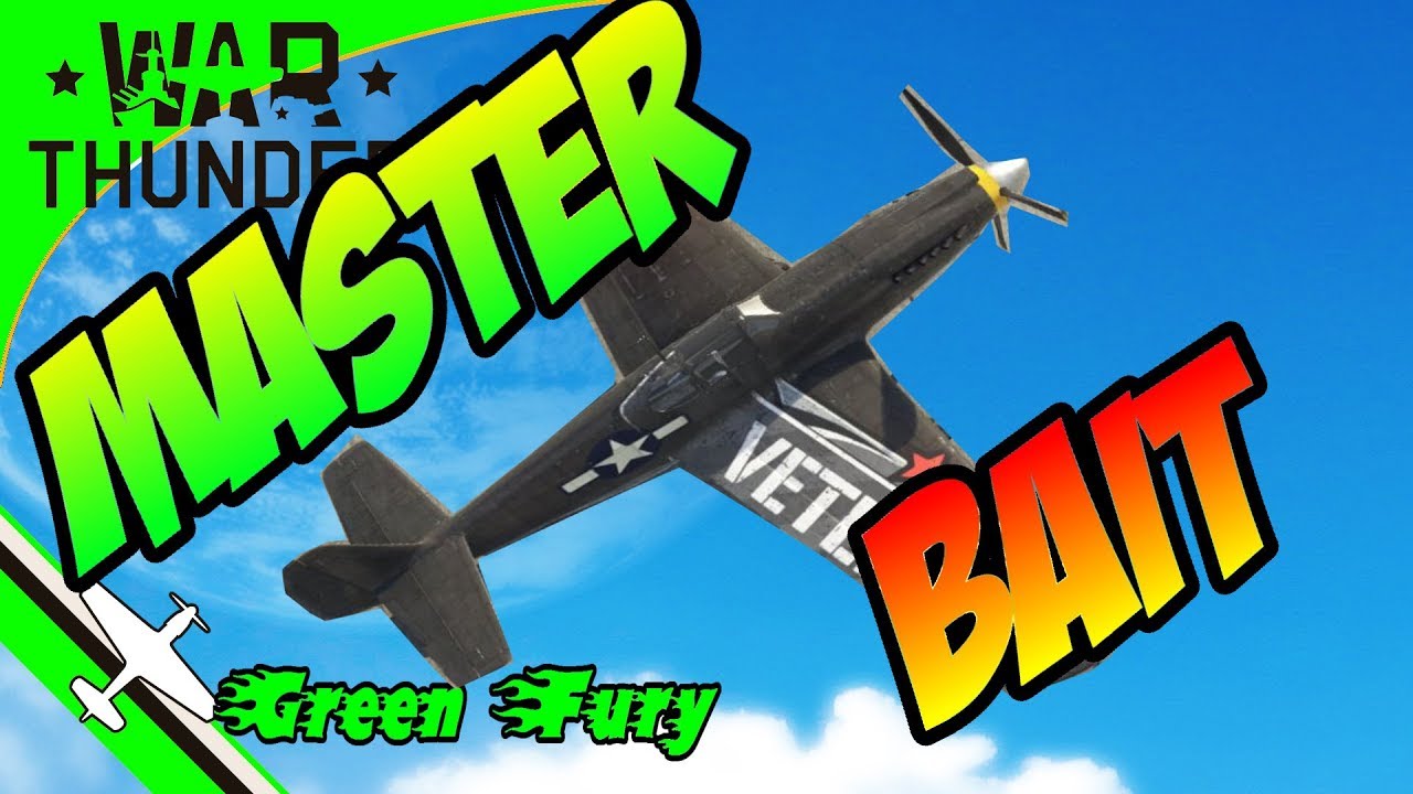 Master Bait - War Thunder - ESCAPING and BAITING enemies into traps