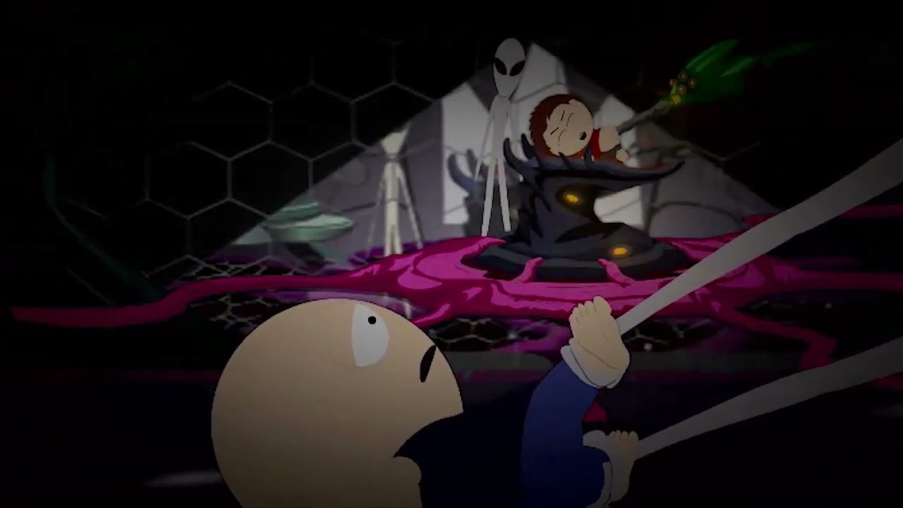 South Park: The Stick of Truth - Unused Alien Abduction Cutscene