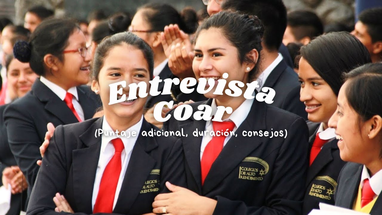 Todo sobre la ENTREVISTA PERSONAL para ingresar al COAR este 2024  + consejos 📚🤔 | Yanela Angie