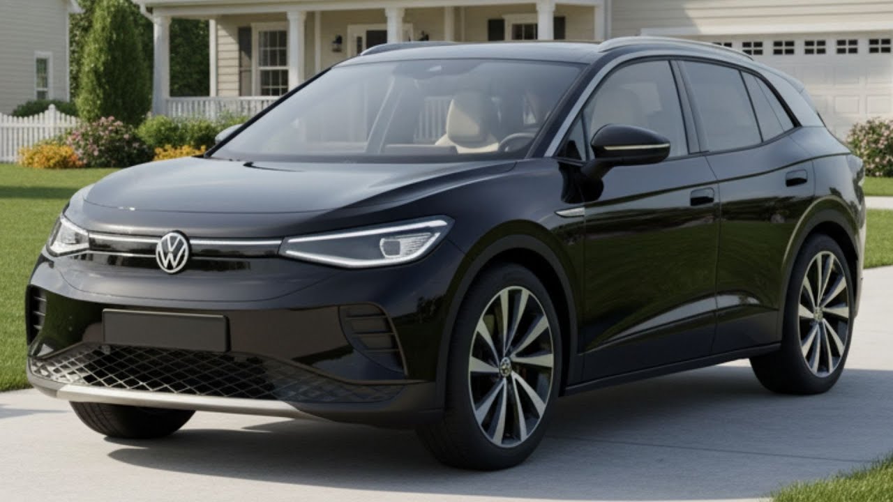 Обзор Volkswagen ID.4 2026 года – спокойный и практичный электрический внедорожник для повседневн...