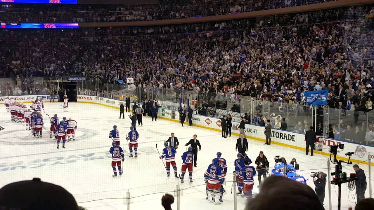 Rangers vs Capitals Game 7 Overtime Winner