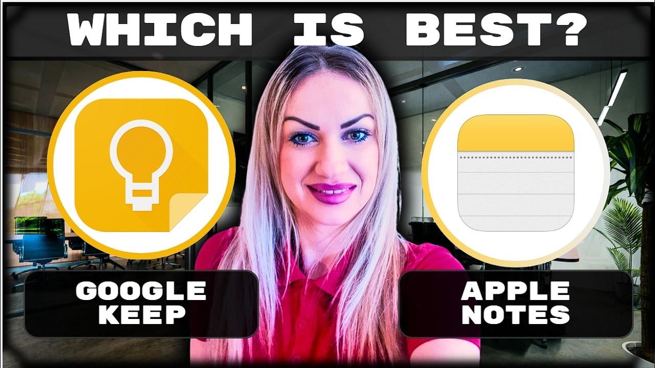 Google Keep против Apple Notes | Какое приложение для заметок лучше всего подходит в 2026 году?