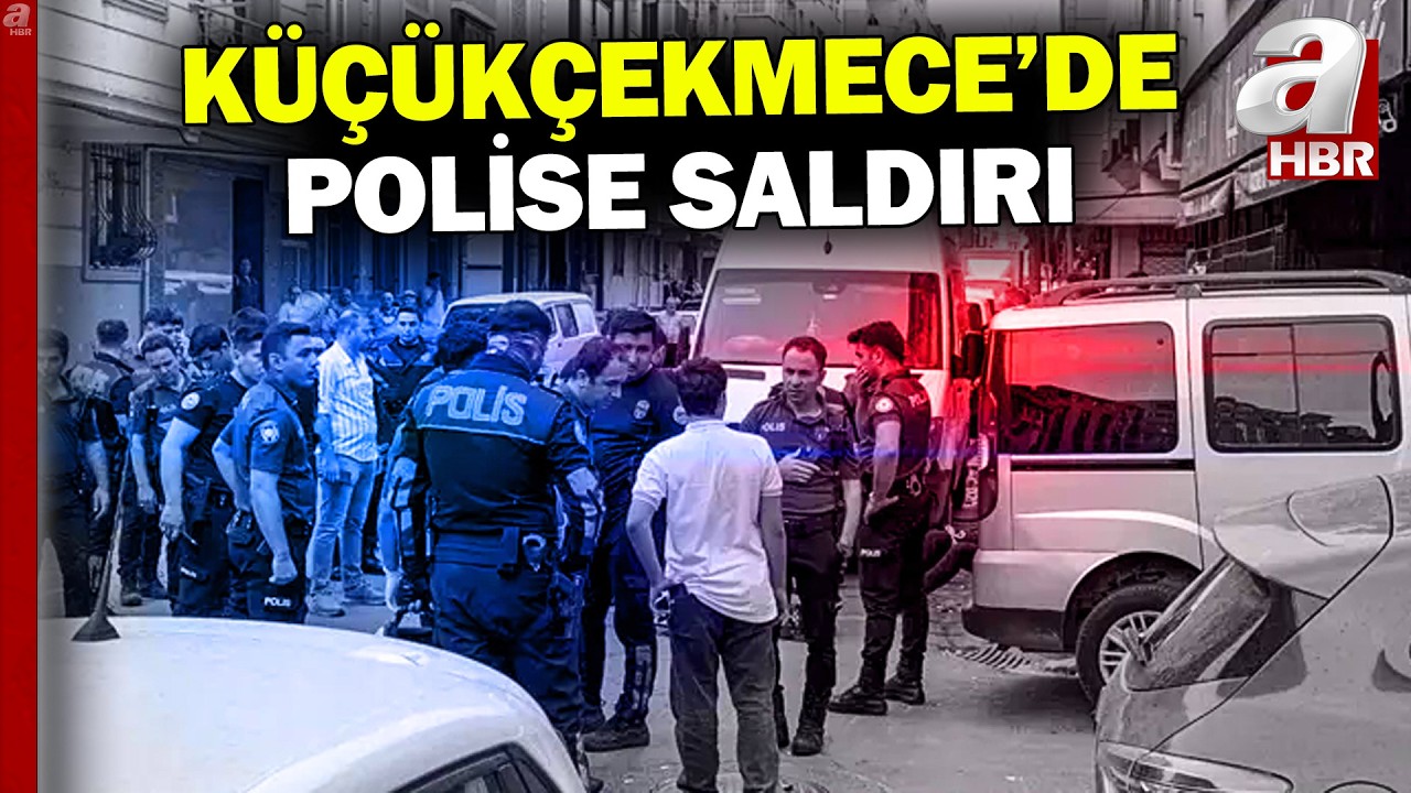 İstanbul'da devriye atan polislere bıçaklı saldırı: 4'ü polis 6 yaralı | A Haber