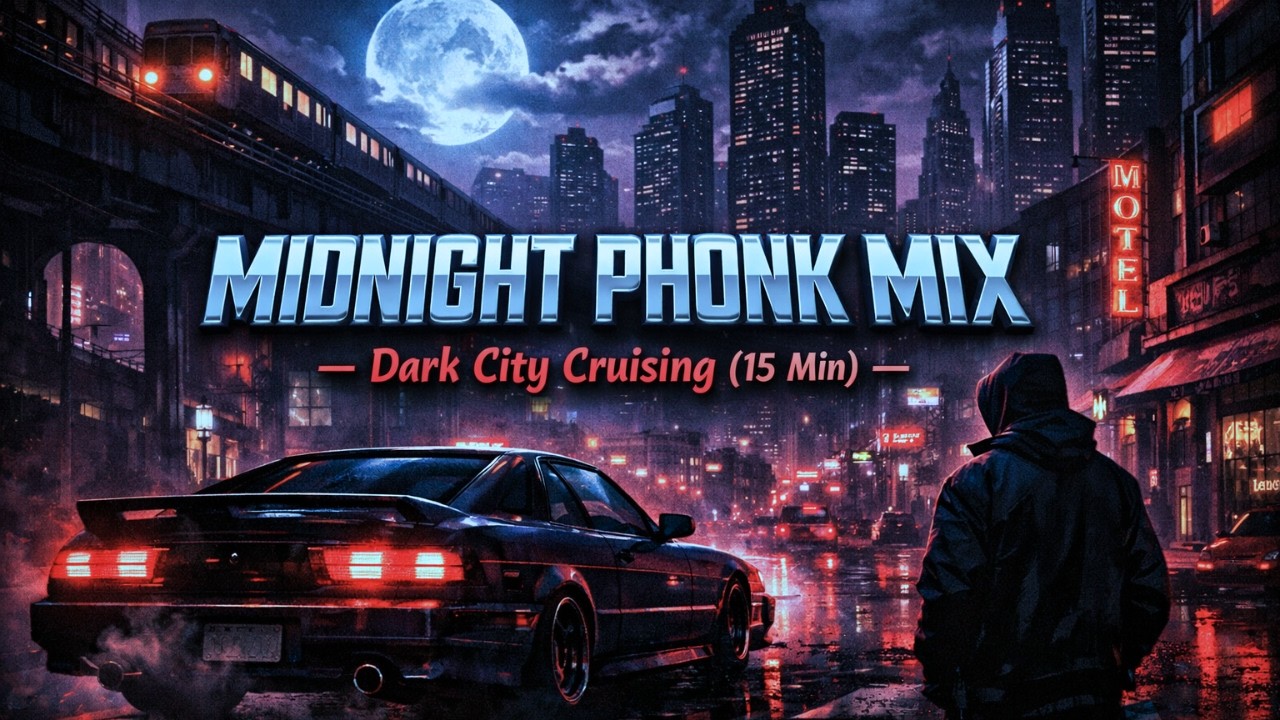 Midnight Phonk Mix – Dark City Cruising (15 Min)