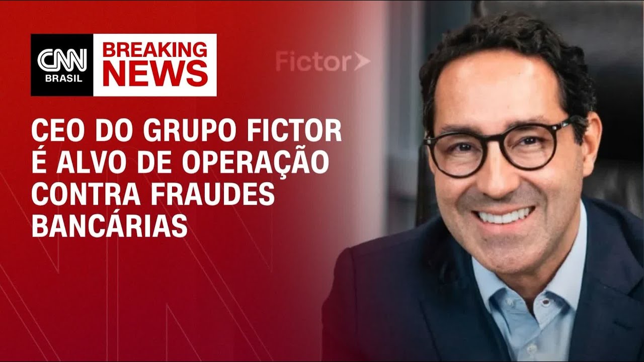 CEO do Grupo Fictor est&aacute; entre alvos de opera&ccedil;&atilde;o contra fraude na Caixa | LIVE CNN