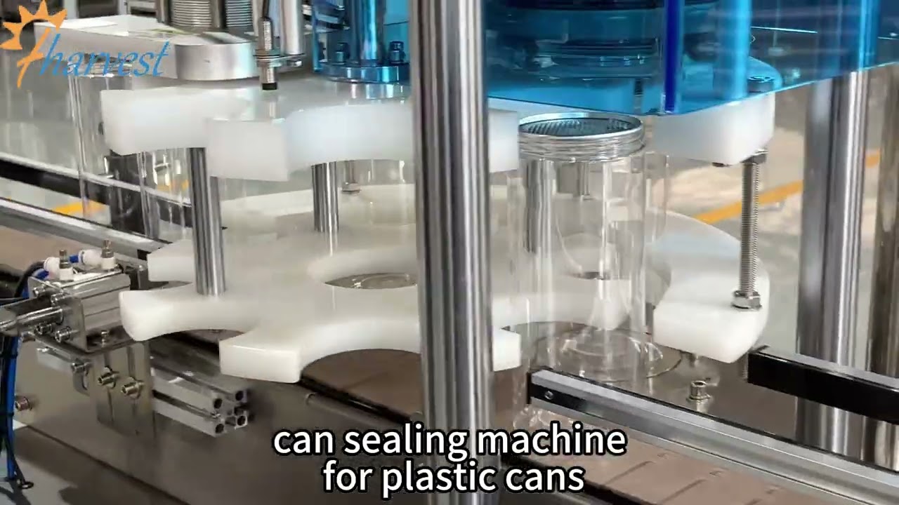Easy-tear lid can sealing machine, can sealing machine for plastic cans, fully automatic can sealing