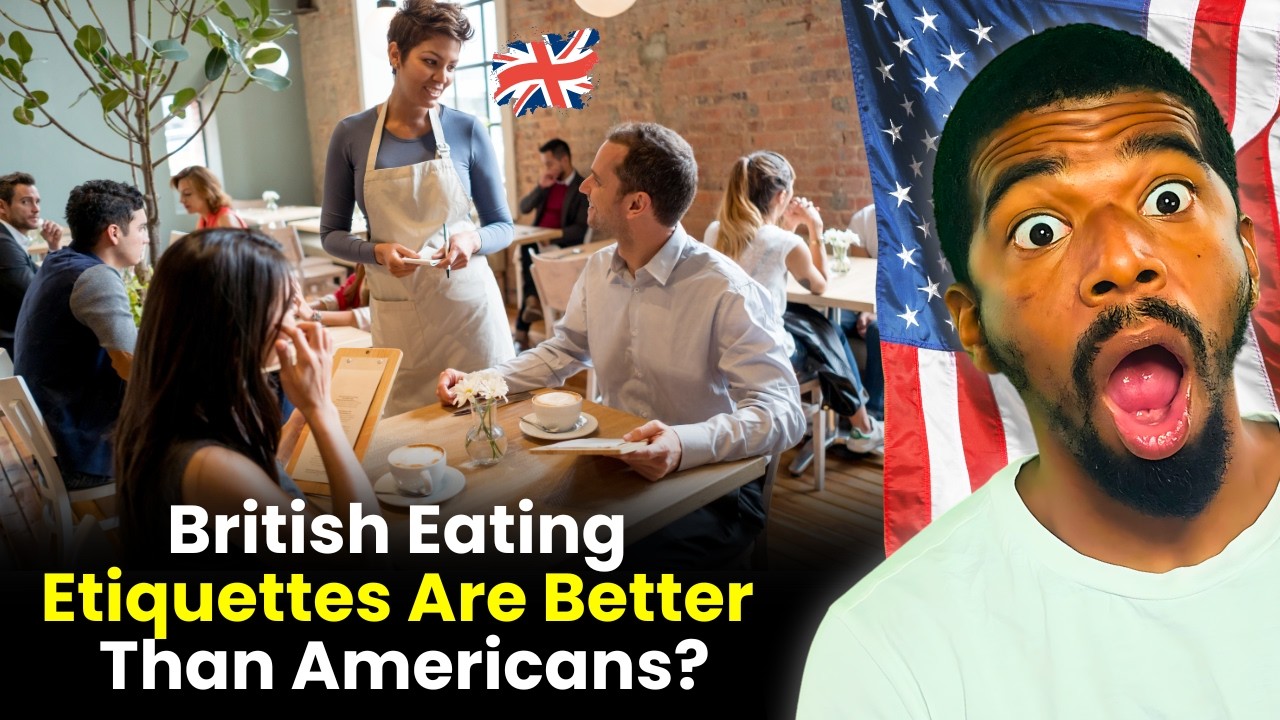 5 Ways British and American Meal Etiquette is Very Different | American Reacts
