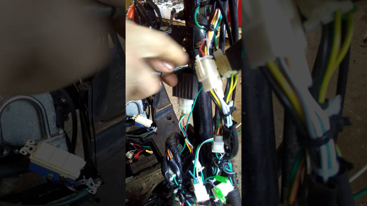 How to replace 50cc moped voltage regulator