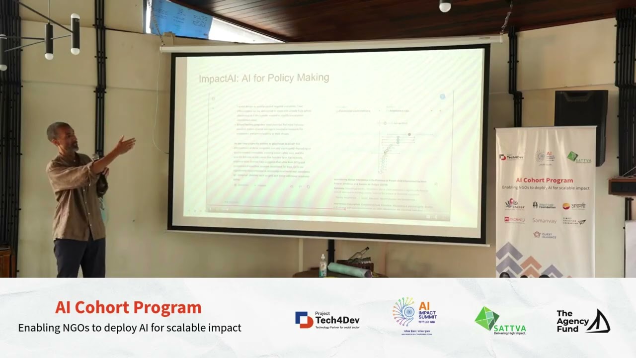 AI cohort Program: AI for development impact by Jerome White